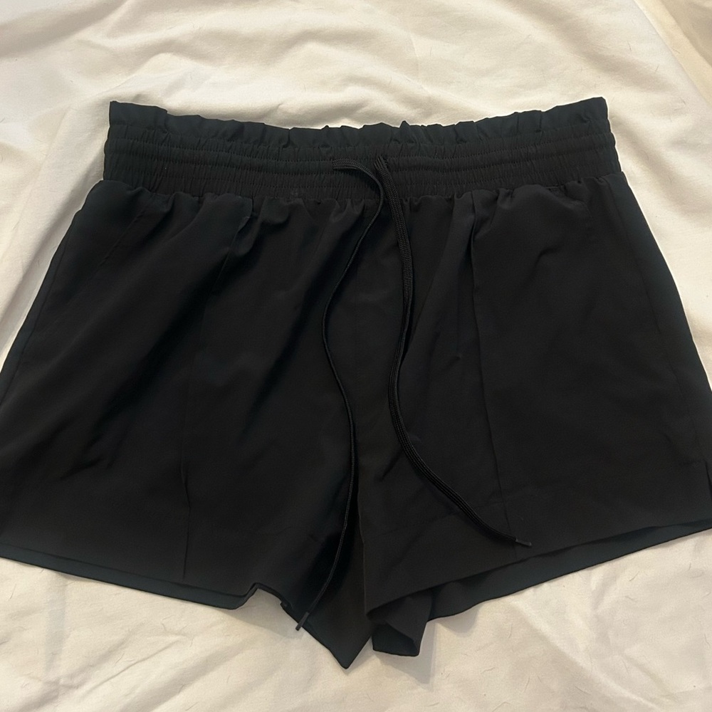 No Boundaries Black Athletic Shorts